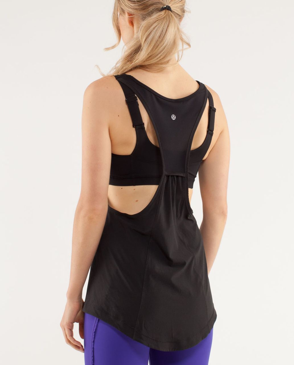 Lululemon Run: For Your Money Tank Black sz 6