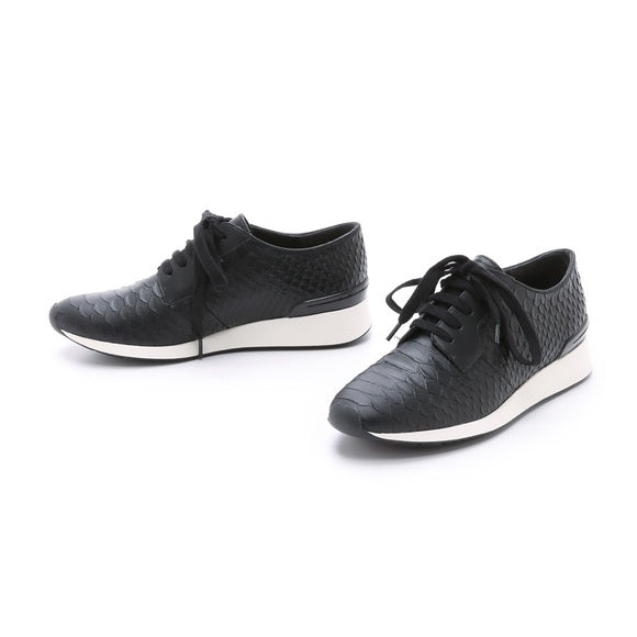 Vince Rayner Python Embossed Sneaker sz 9