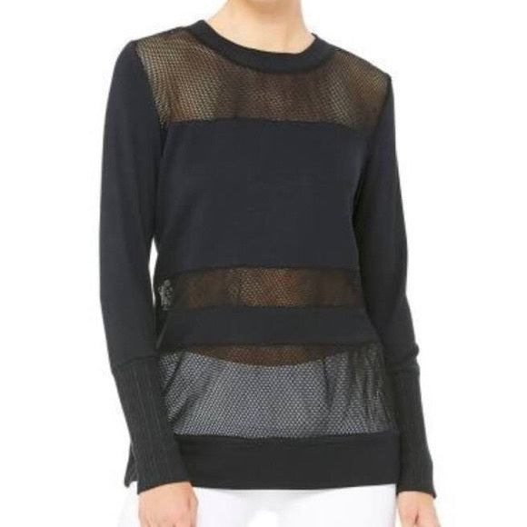 Alo Yoga mesh long sleeve sz XS/S