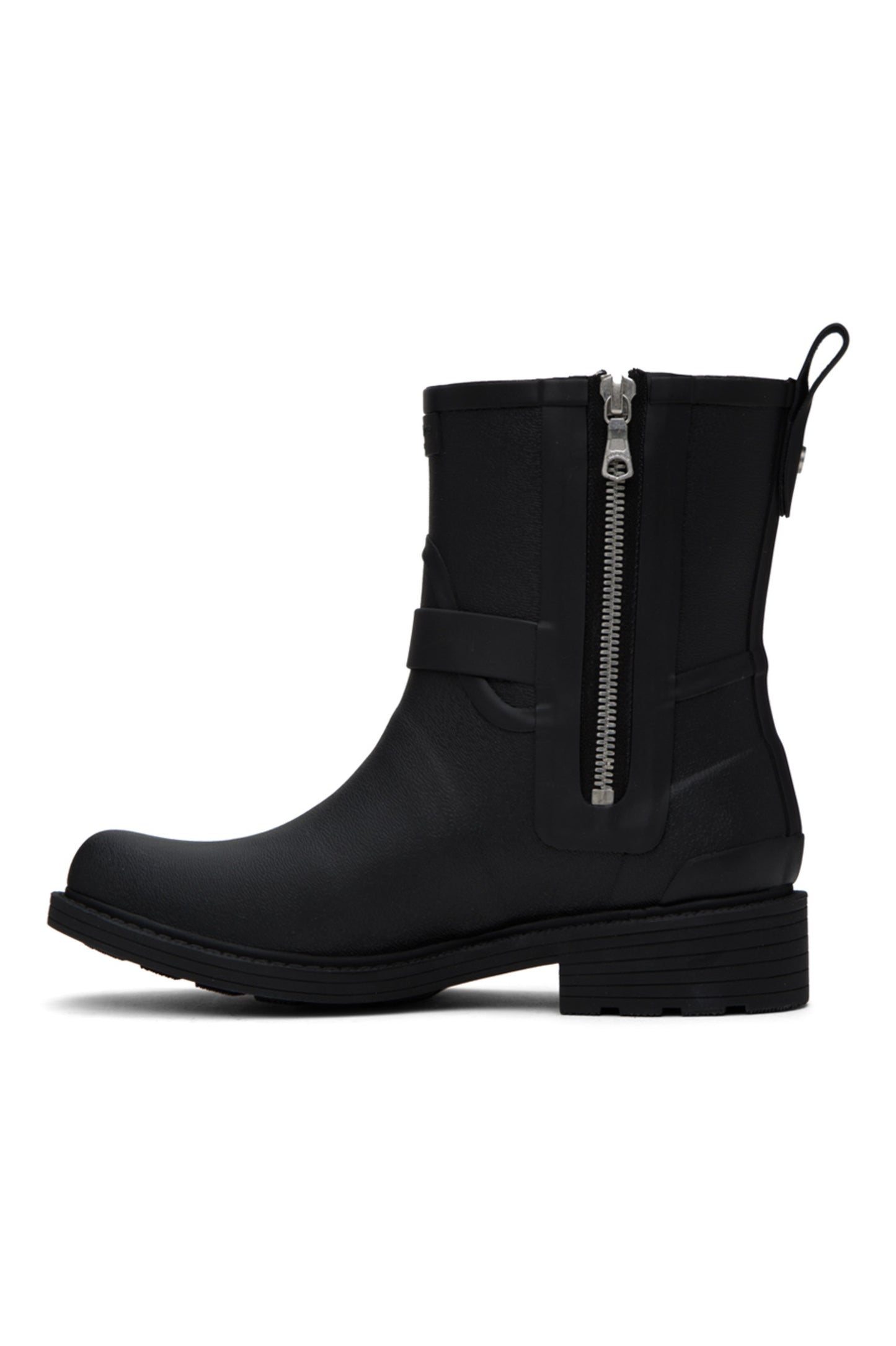 RAG & BONE Black Moto Rain Boots sz 36. Worn once!!