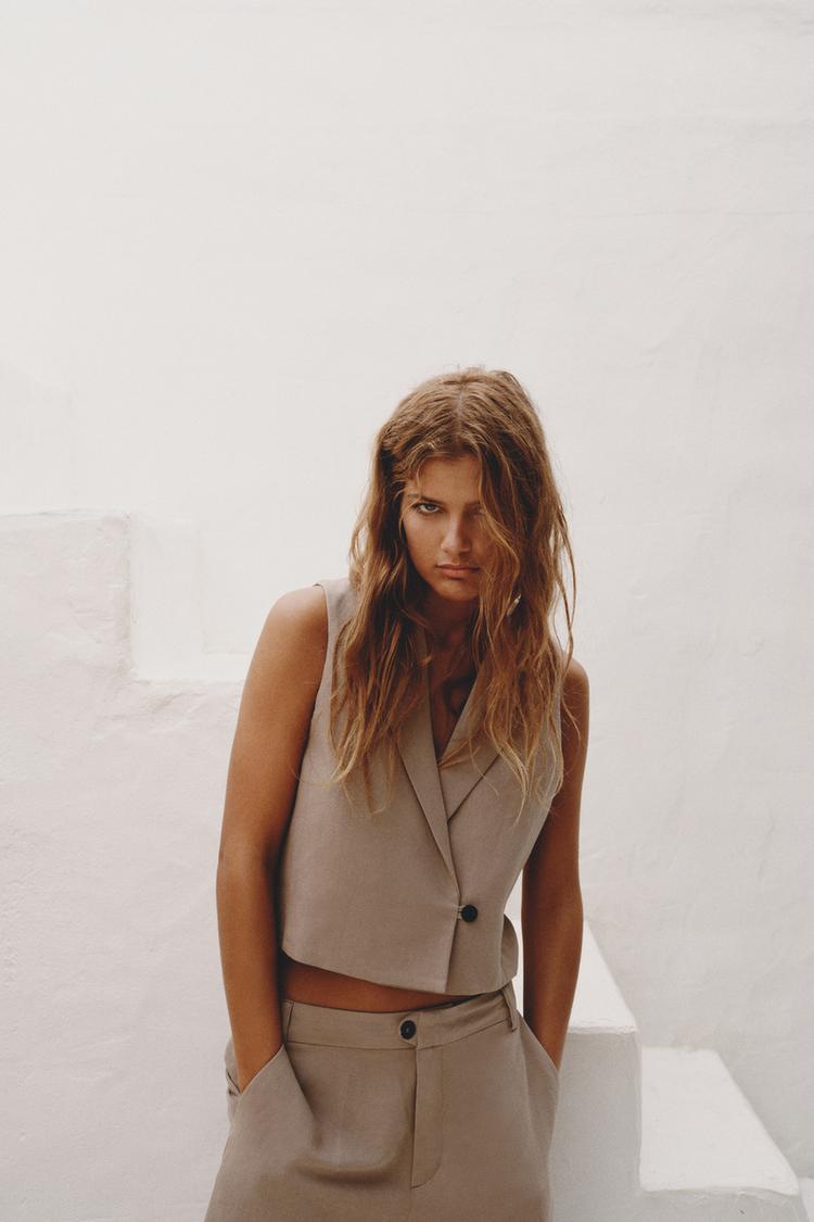 Zara 2 peice vest(XS) and shorts(S) set