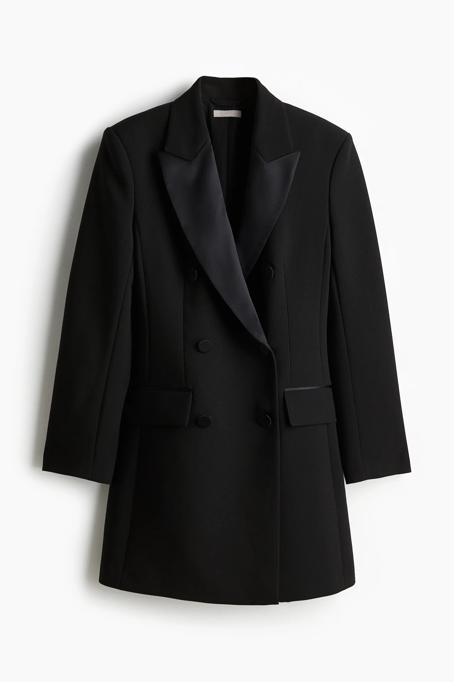 NWT! H&M tuxedo jacket blazer dress sz M