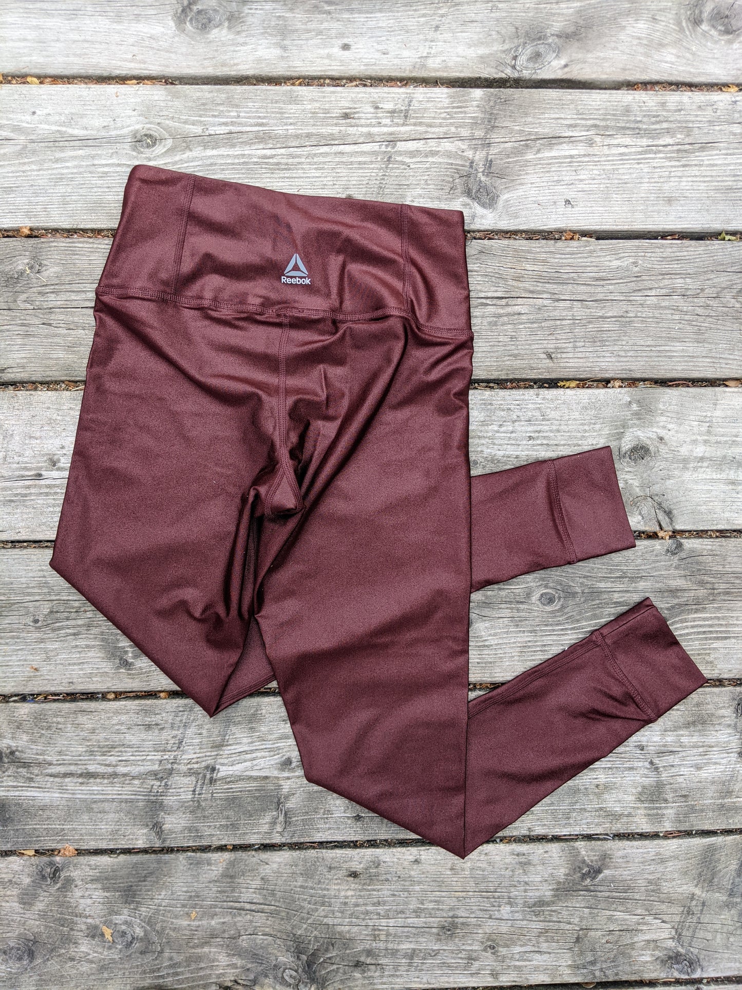 Reebok x FACE Limited Edition Metallic High-Rise Legging sz S