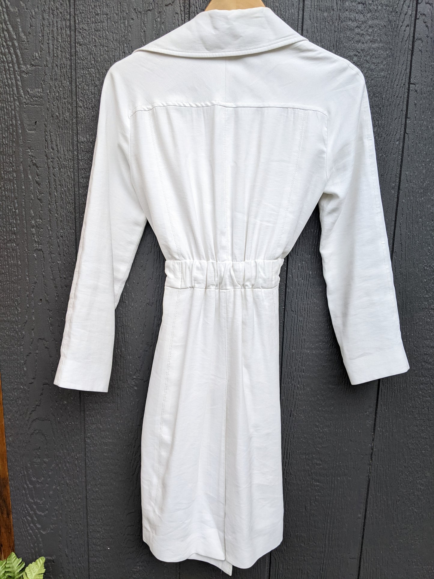 Club Monaco tie front trench sz S