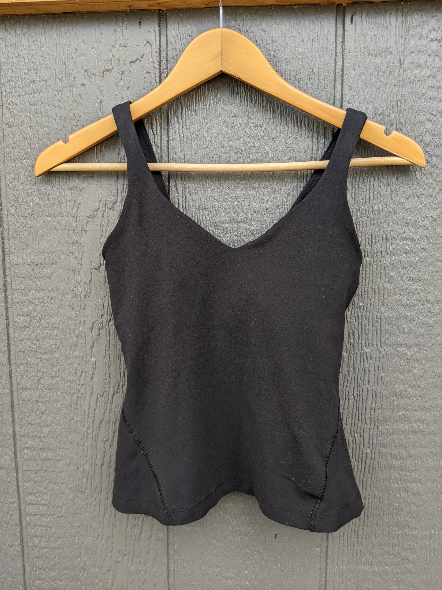 Lululemon Align Waist-Length Tank Top Black sz 4