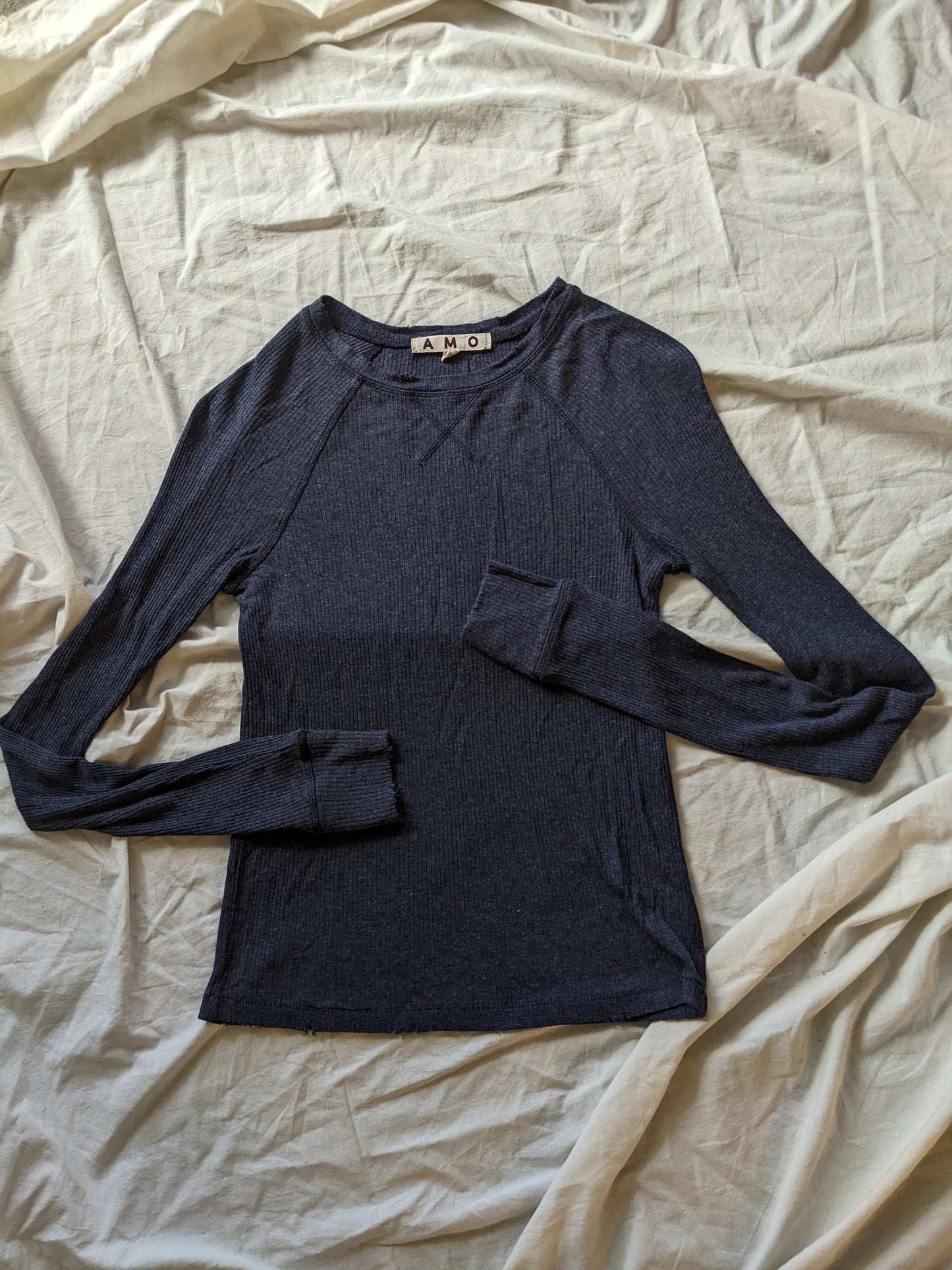 New without tags! AMO "Lovely Rib Tee" sz XS.
