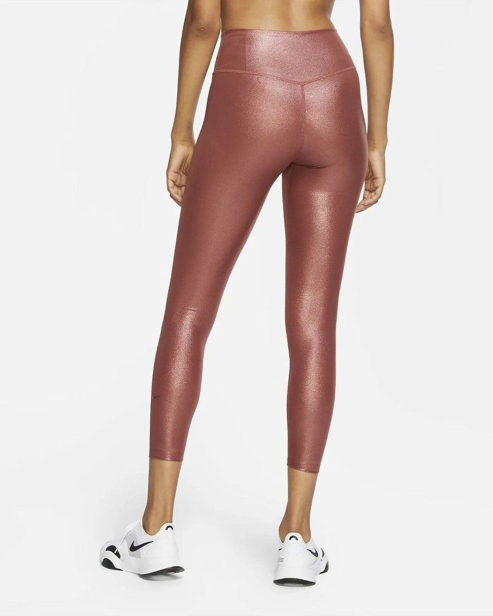 Nike One Icon Clash Shimmer Leggings sz S