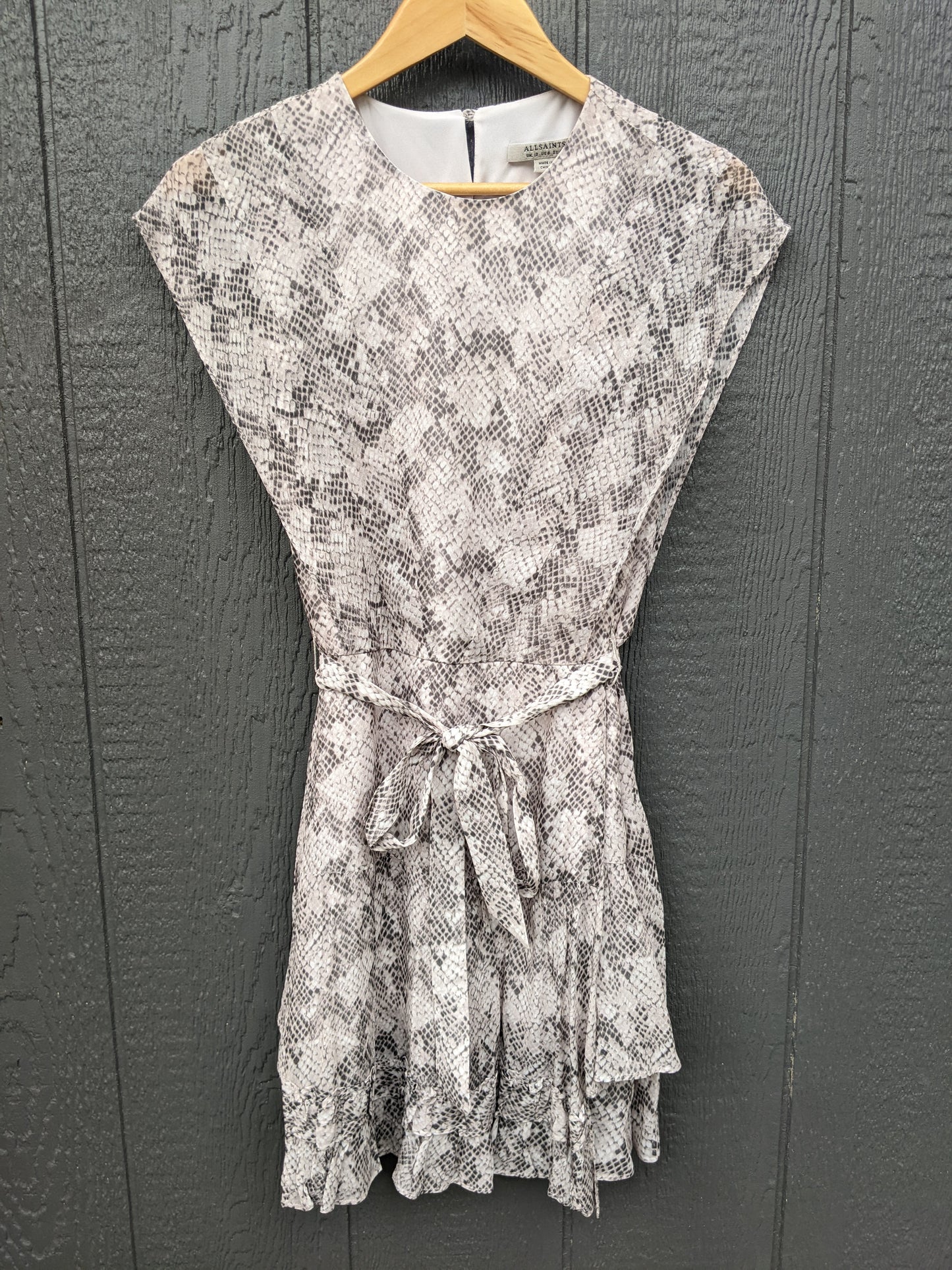 ALLSAINTS Evely Midgard Dress sz 8