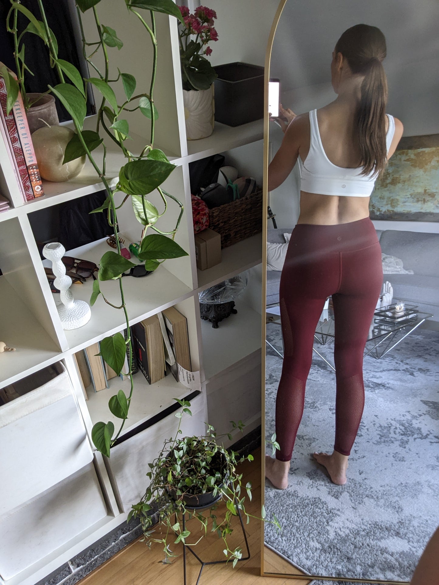 Lululemon Reveal 7/8 Tight
Deep Rouge sz S