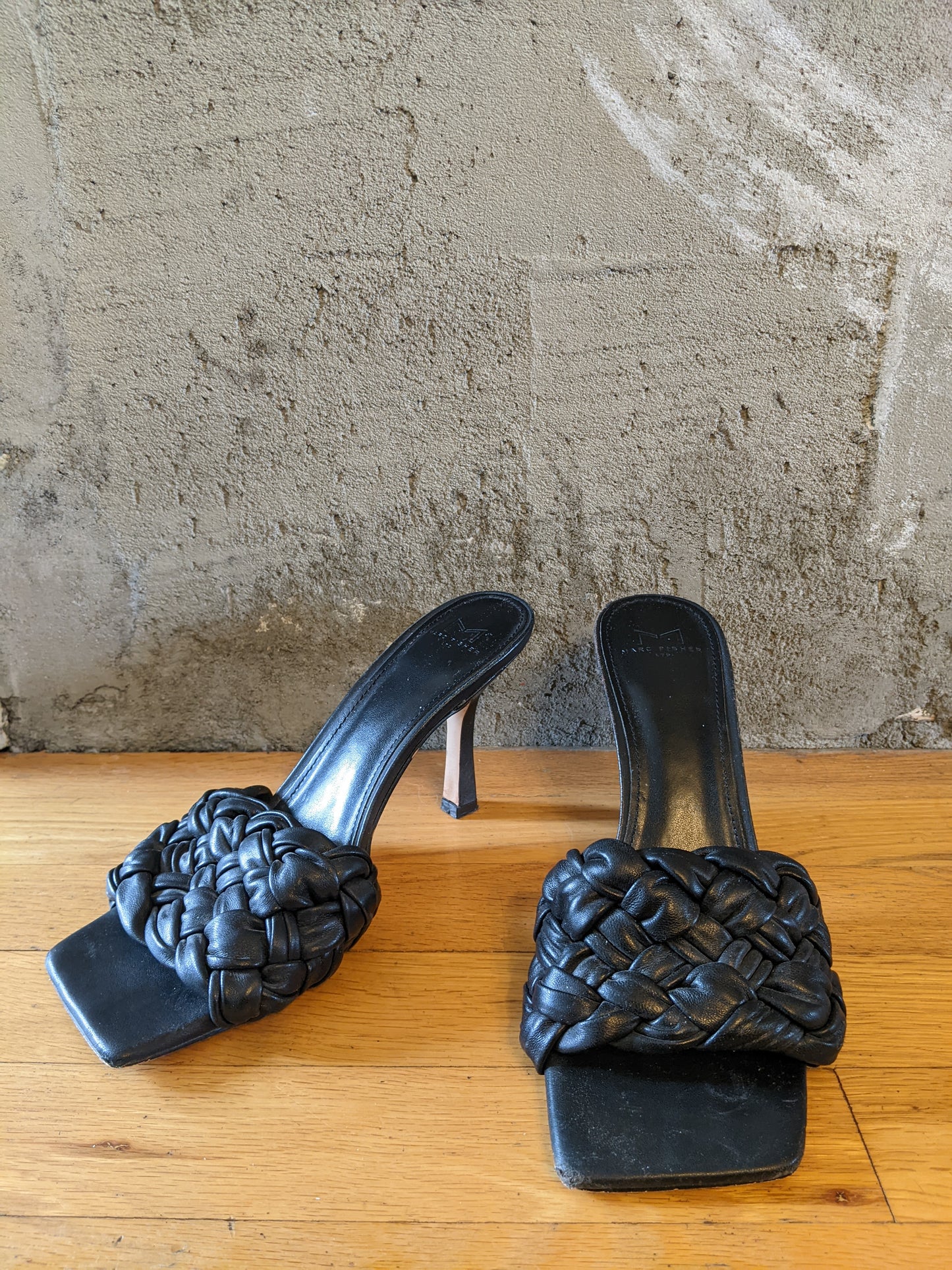 Marc Fisher Draya Braided Sandal sz 9