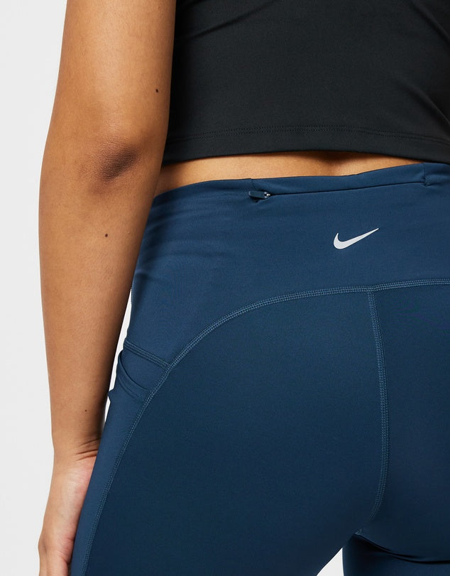 NIKE 4in Dri-FIT Swift High-Waisted Tight Running Shorts with Pockets sz S