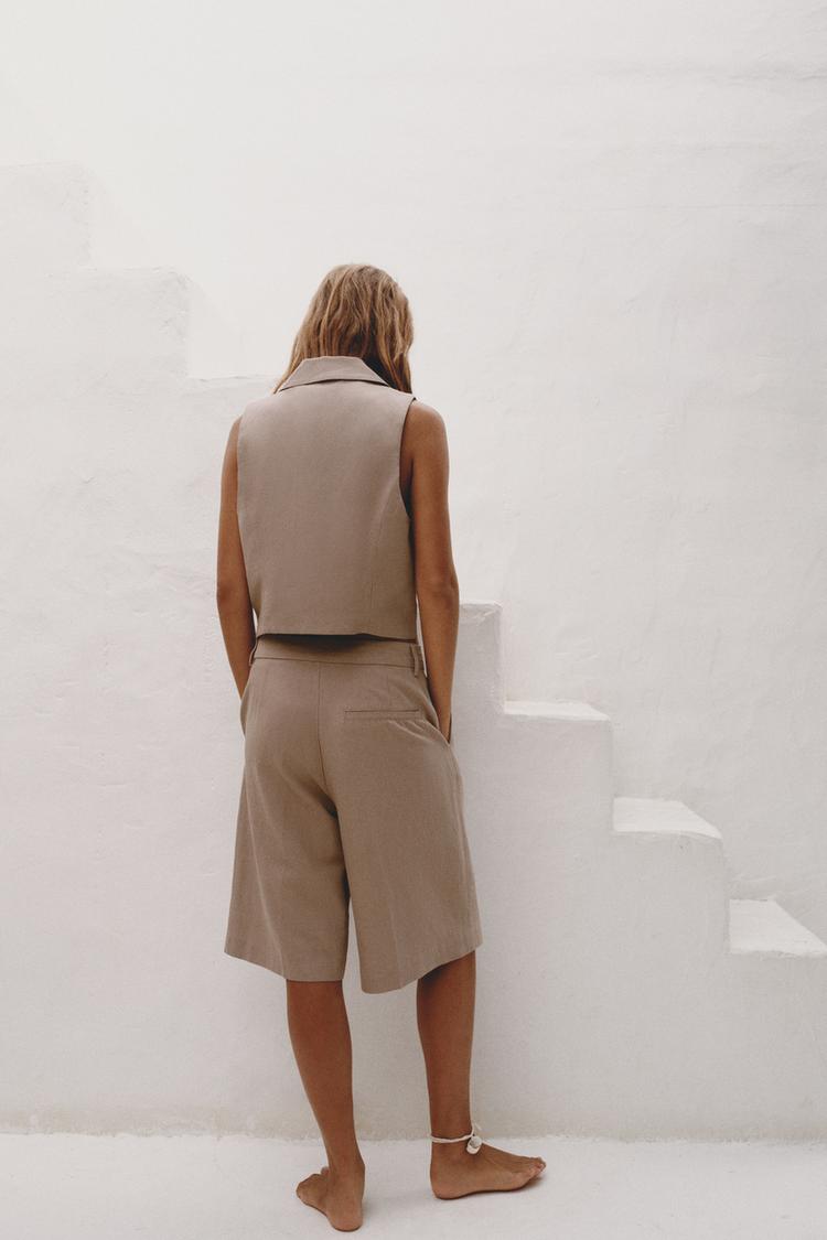 Zara 2 peice vest(XS) and shorts(S) set
