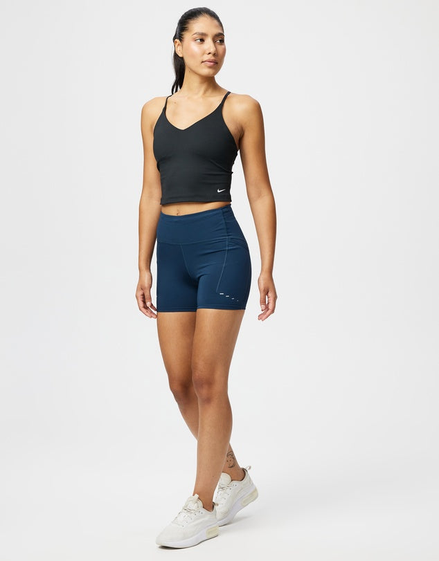 NIKE 4in Dri-FIT Swift High-Waisted Tight Running Shorts with Pockets sz S