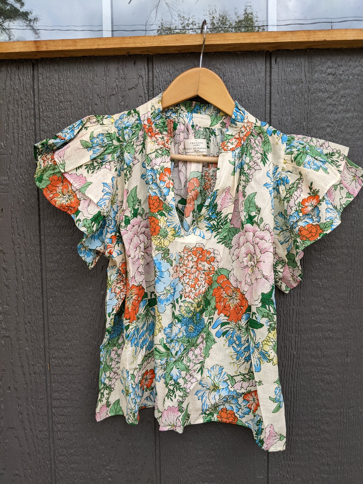 Trovota by Birds of Paradise "Clover Top" sz XS