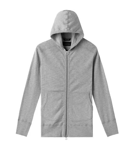 Wings + Horns zip up hooded sweatshirt sz M