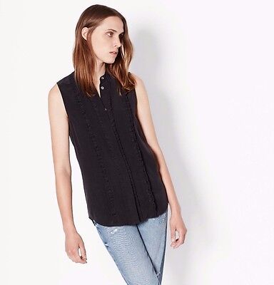 Equipment silk top sz M