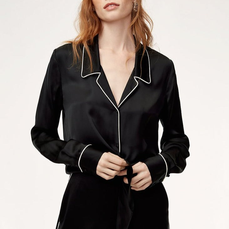 Wilfred "Tie Front Blouse" sz XS