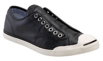 Jack purcell slip sales on black