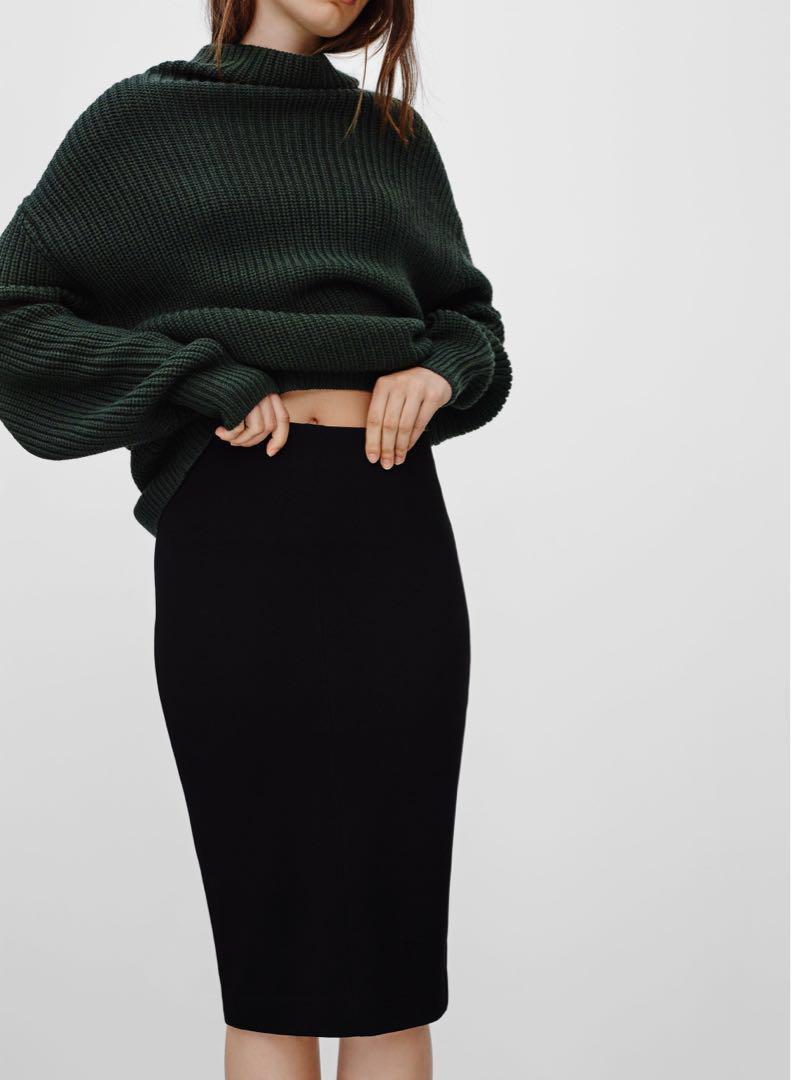 Wilfred black Lis Skirt Sz S