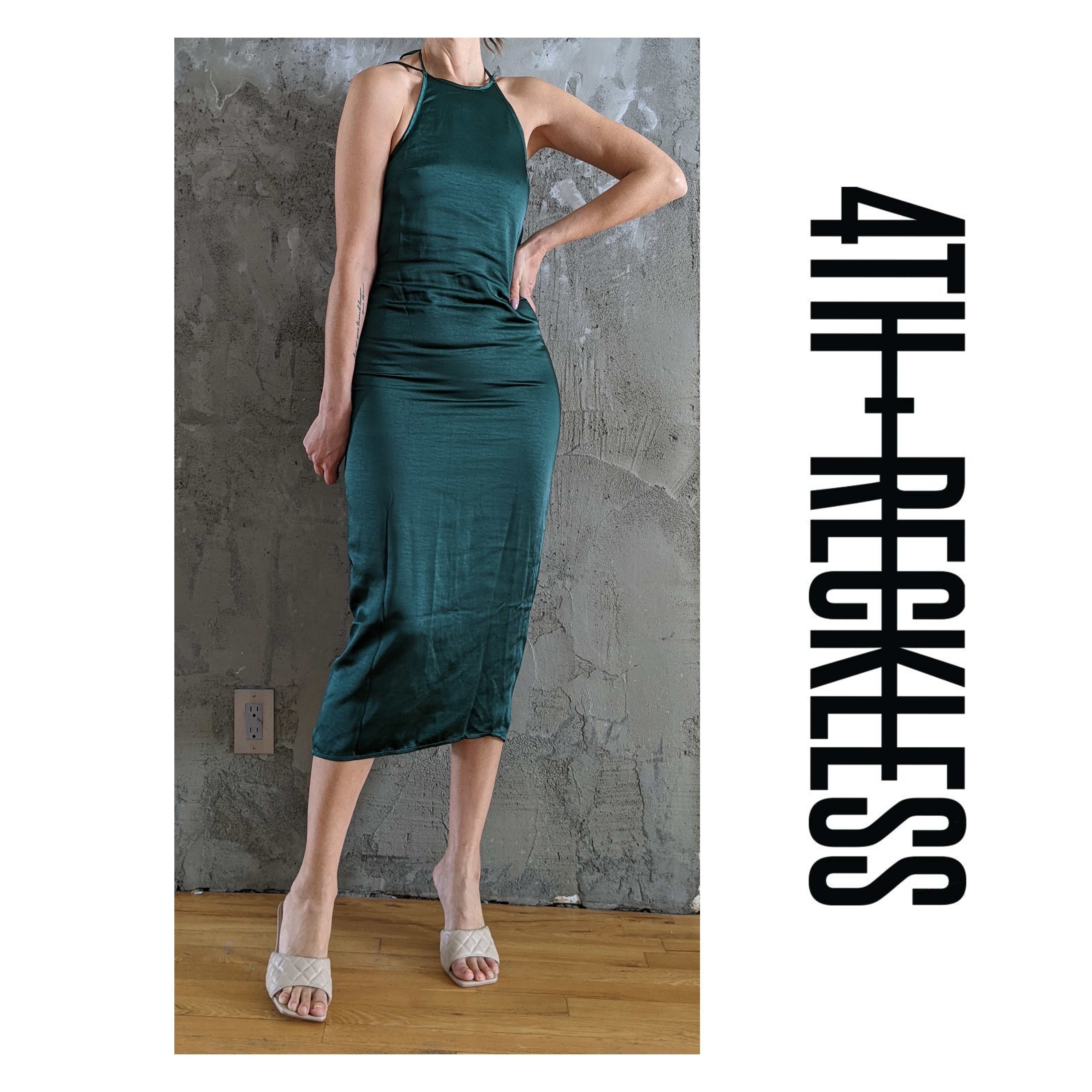 4th + Reckless backless dress size S. Kristen's Consignment 4th + Reckless backless dress size S. Kristen's Consignment