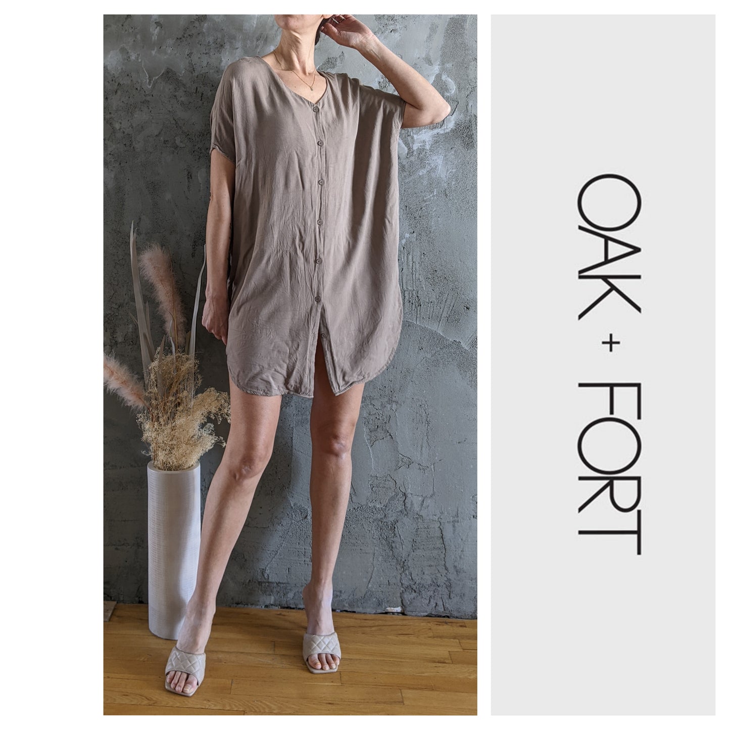 Oak and Fort dress sz S