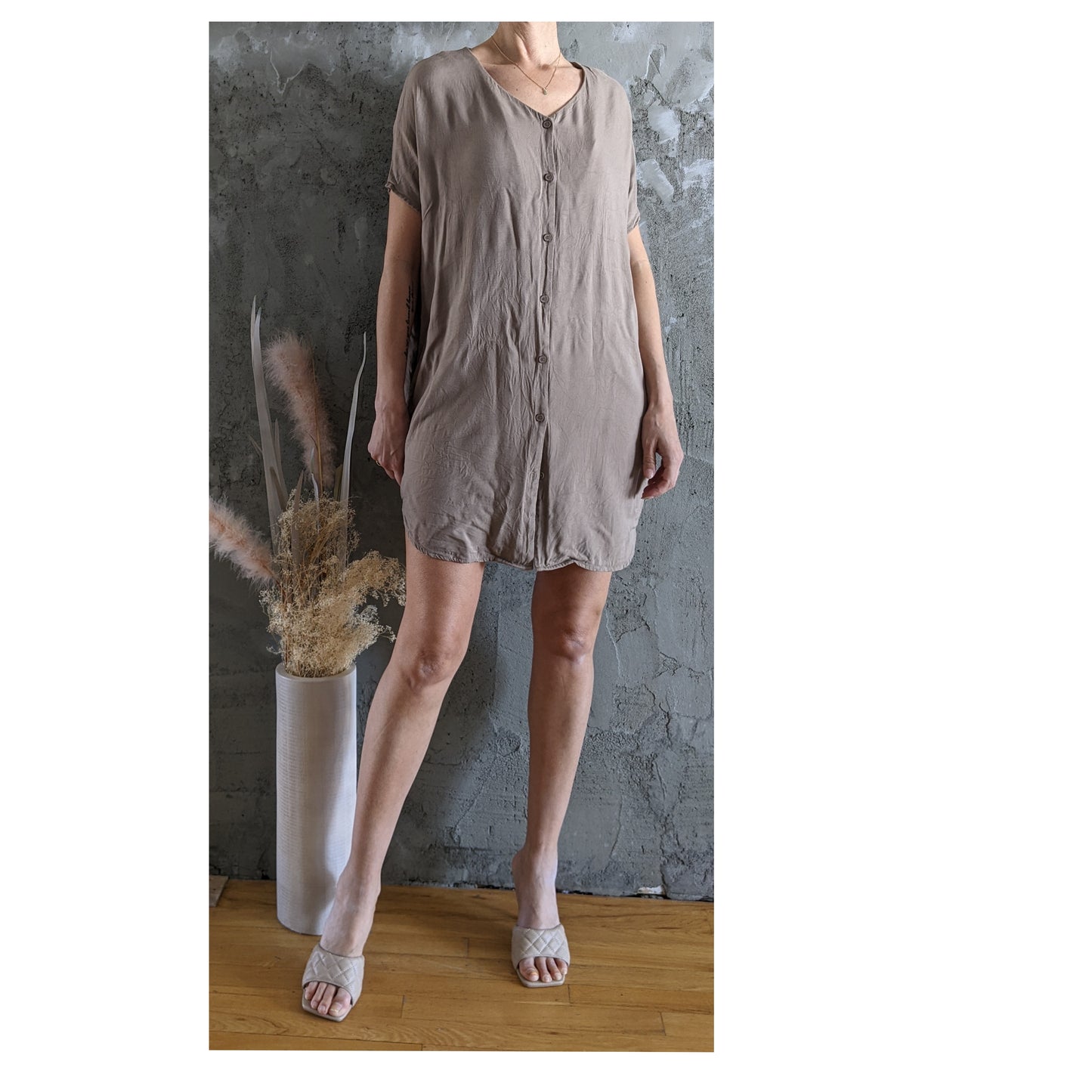 Oak and Fort dress sz S