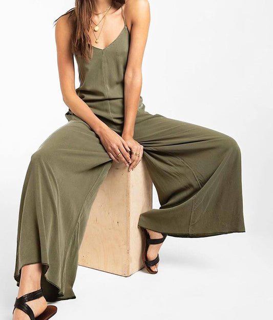 NWT! Rag Poets Ayana Wide Leg Jumpsuit sz S.