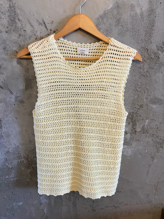 Wilfred Peek Top in Pale Yellow sz 2XS