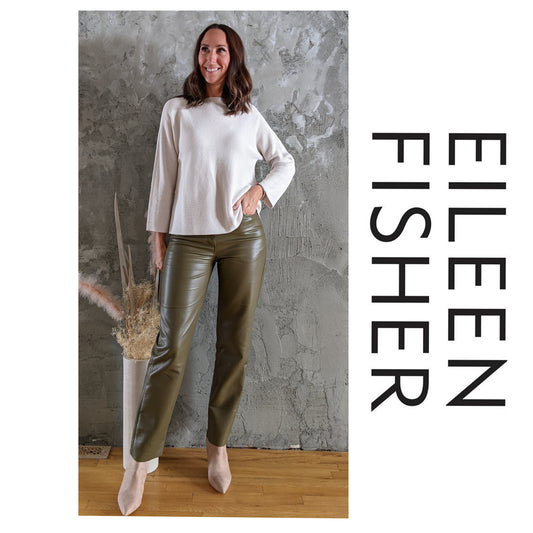 Eileen Fisher silk and organic cotton ribbed sweater size XS (relaxed)