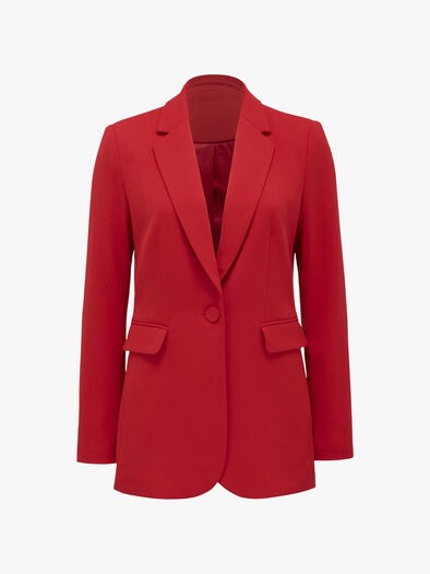 EverNew Isla red blazer sz 4