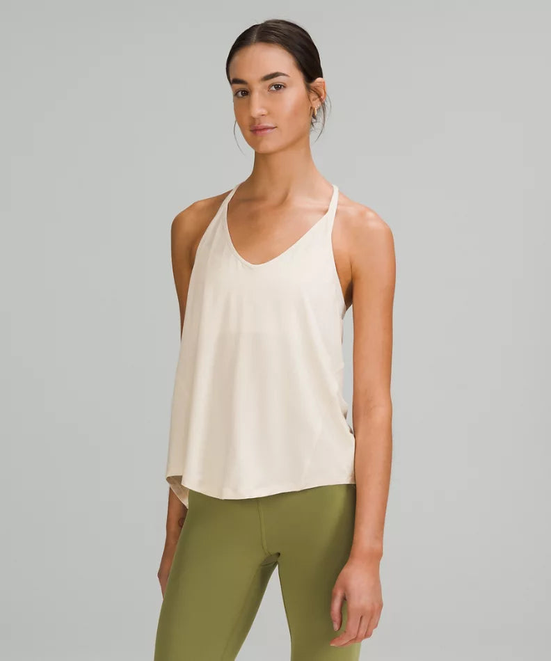 LULULEMON "Modal Silk Yoga Tank" sz 4