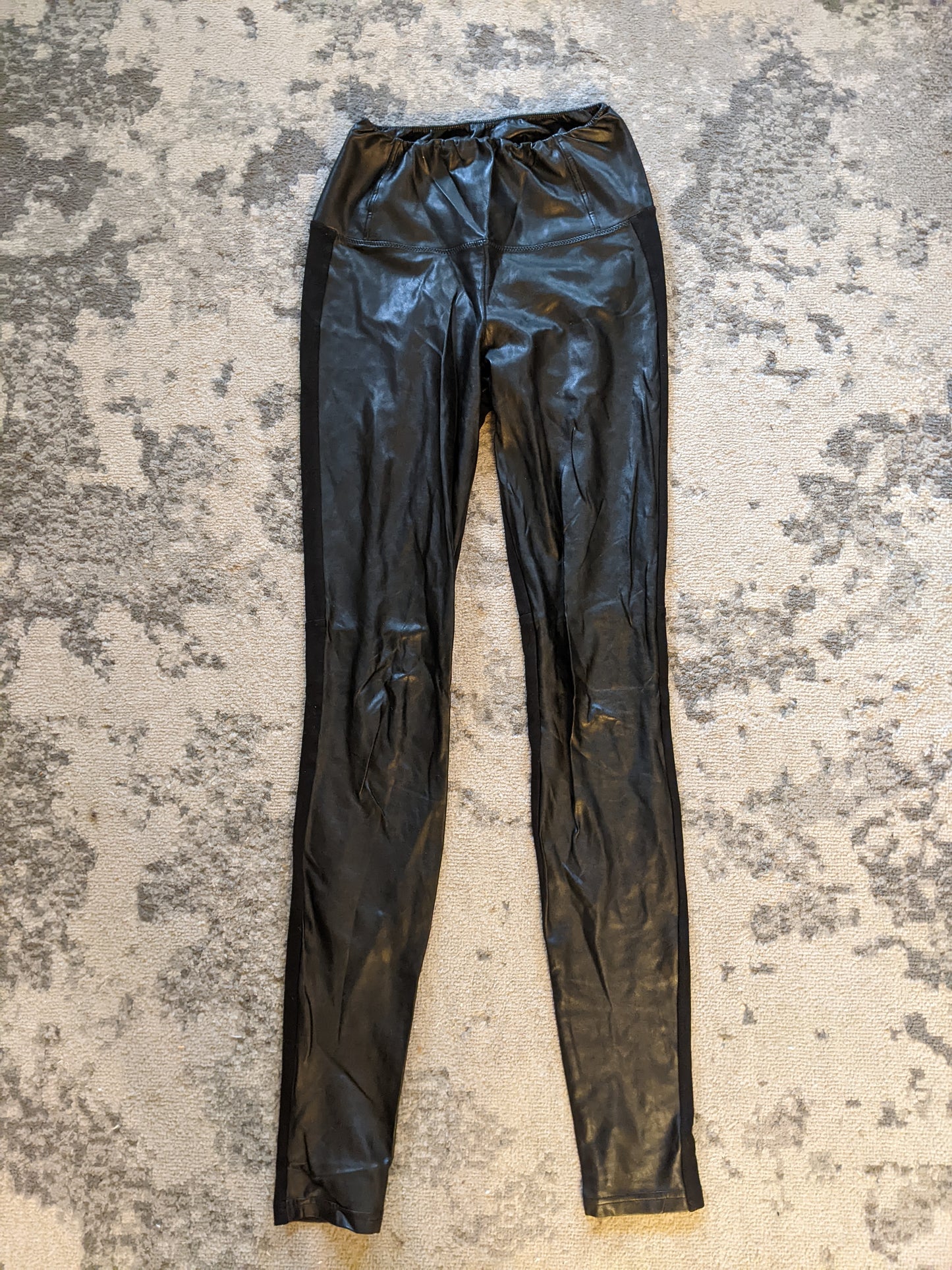 Wilfred Free leather panelled leggings sz XS