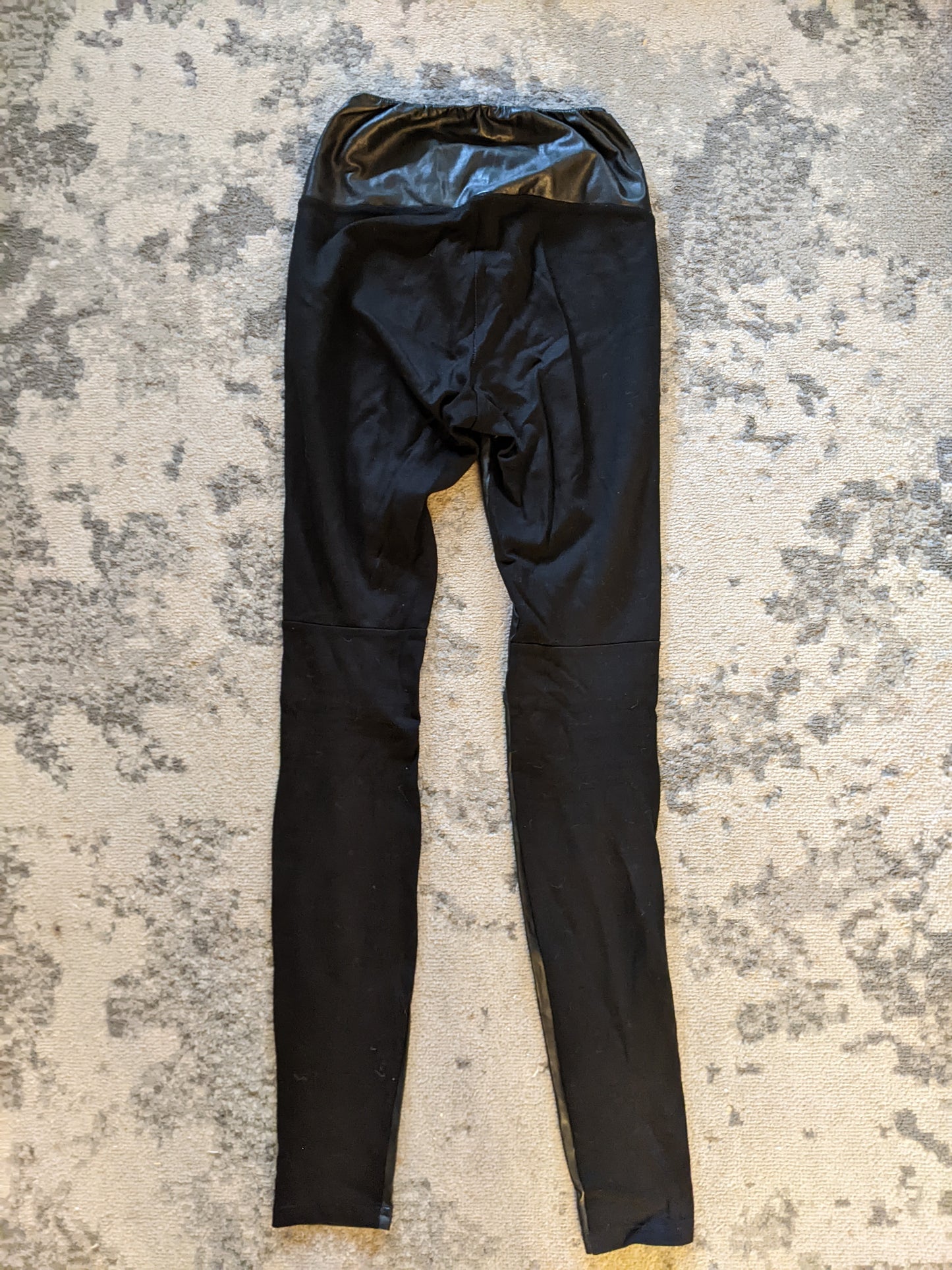 Wilfred Free leather panelled leggings sz XS