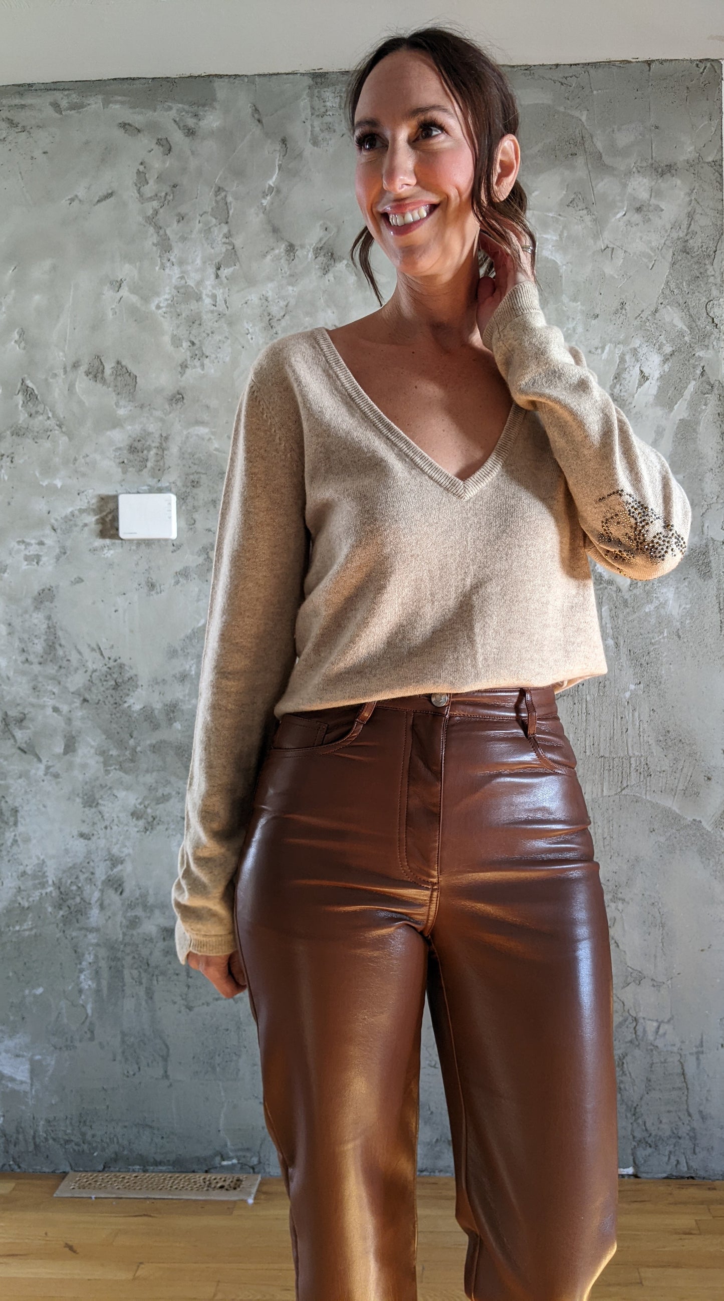 Wilfred
The Melina™ Cropped Pant sz 6 in Cognac