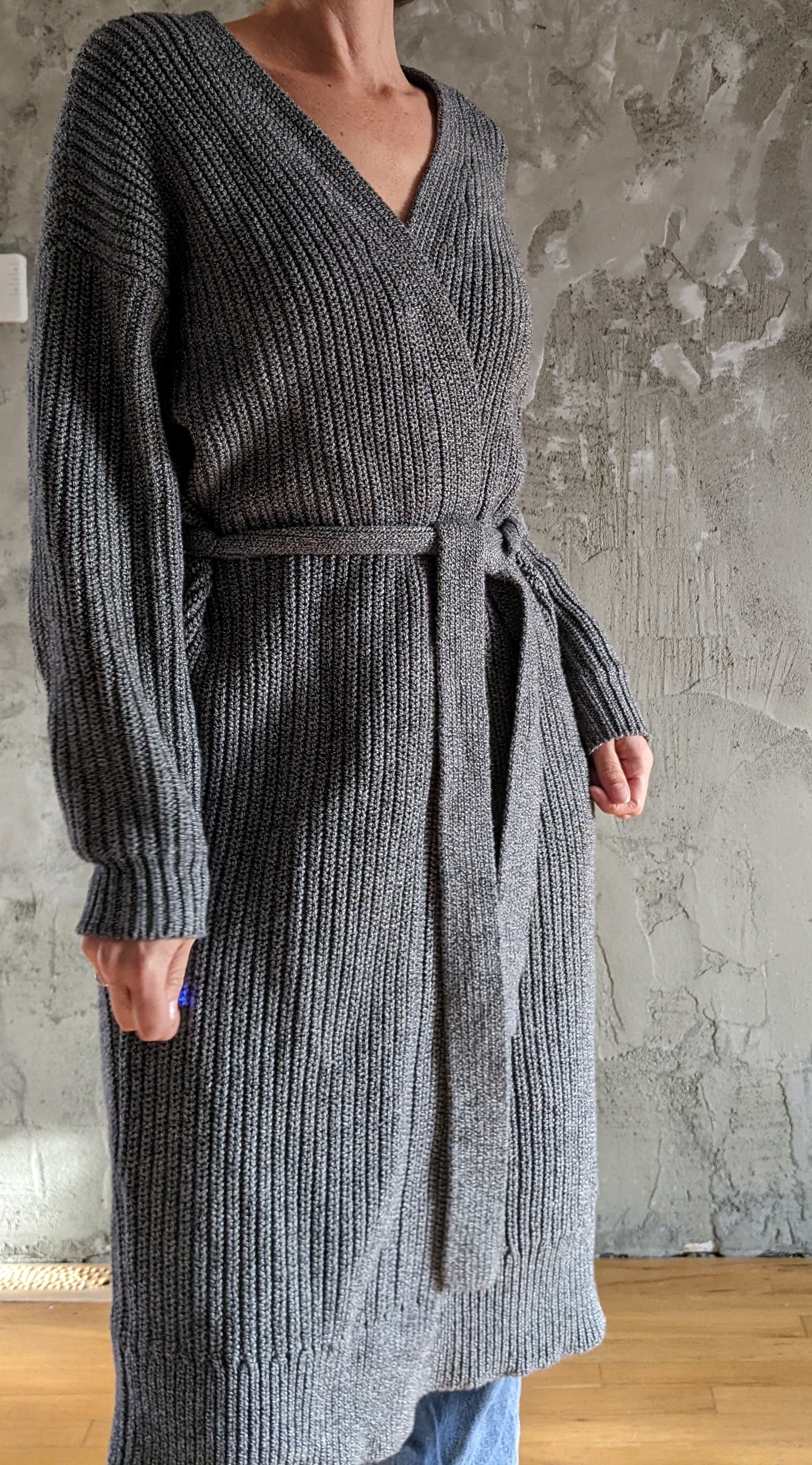American Apparel heavy grey sweater jacket/cardigan sz XS/S. – Kristen's  Consignment