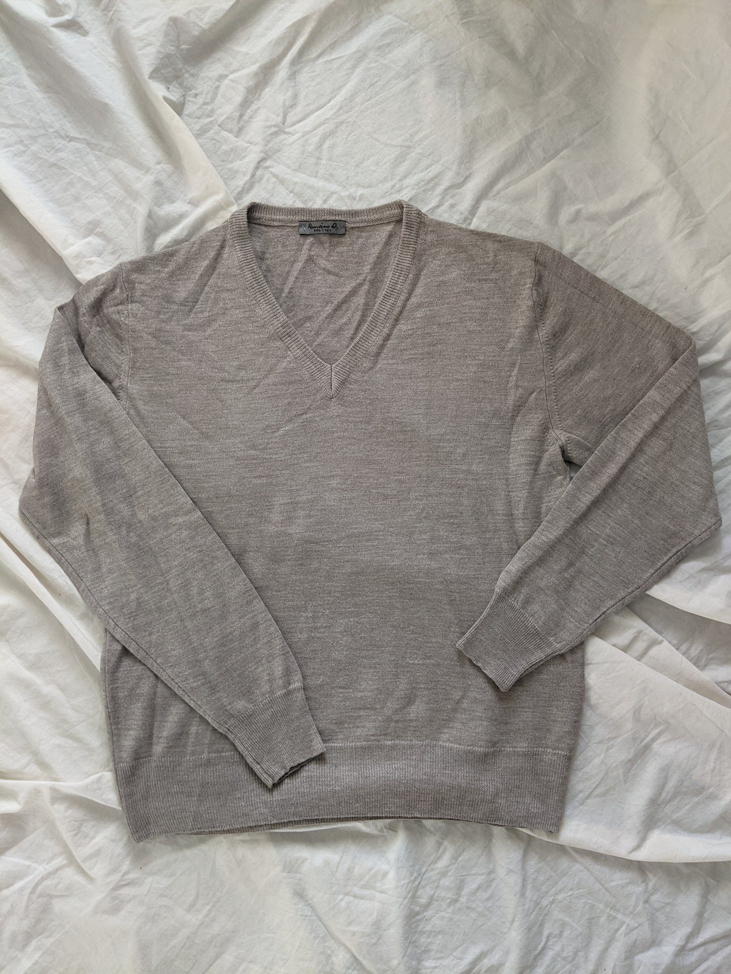 Ramano B made in Italy, Merino wool blend sweater sz M