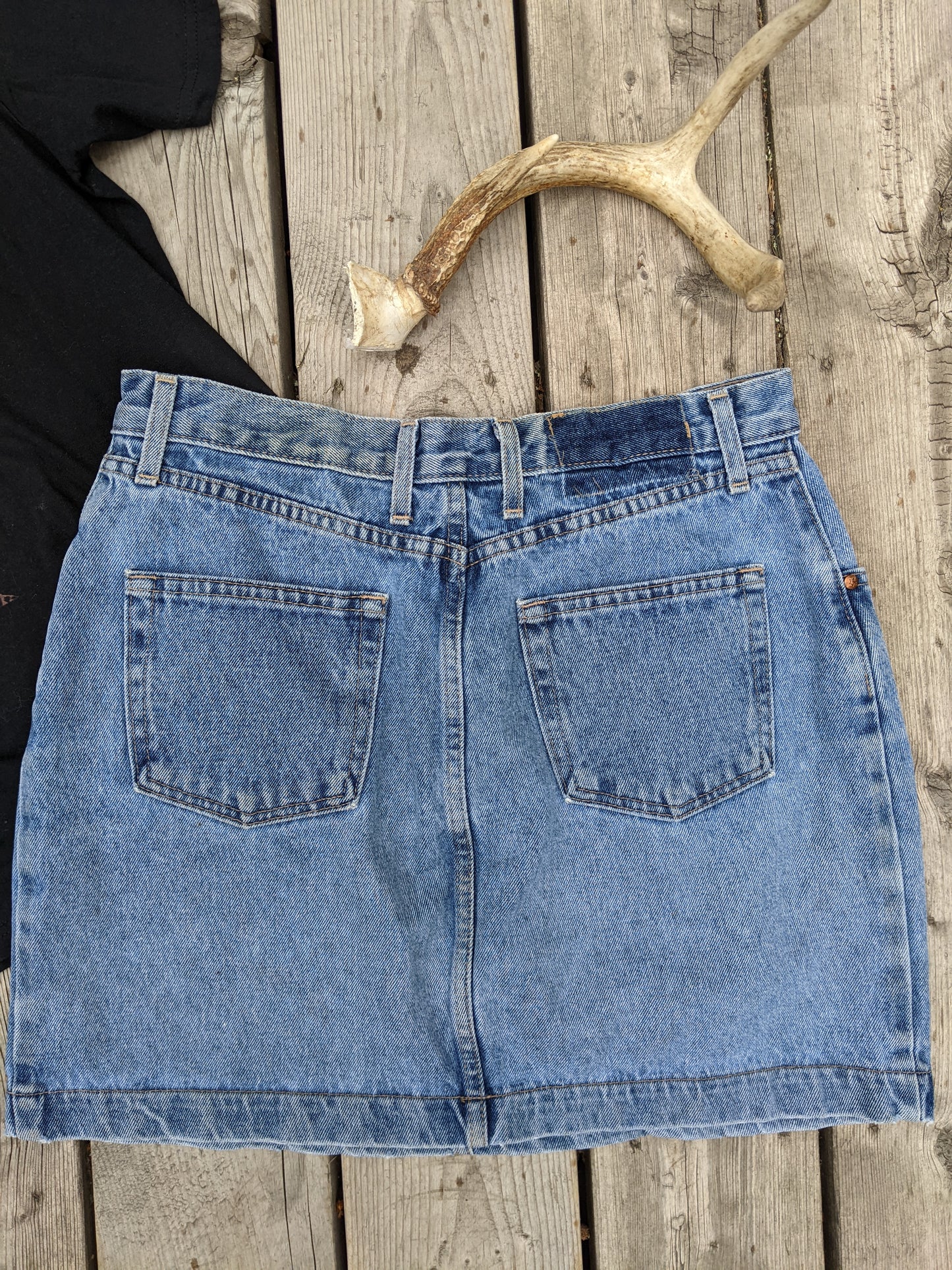 Denim Skirt made in Canada sz 32