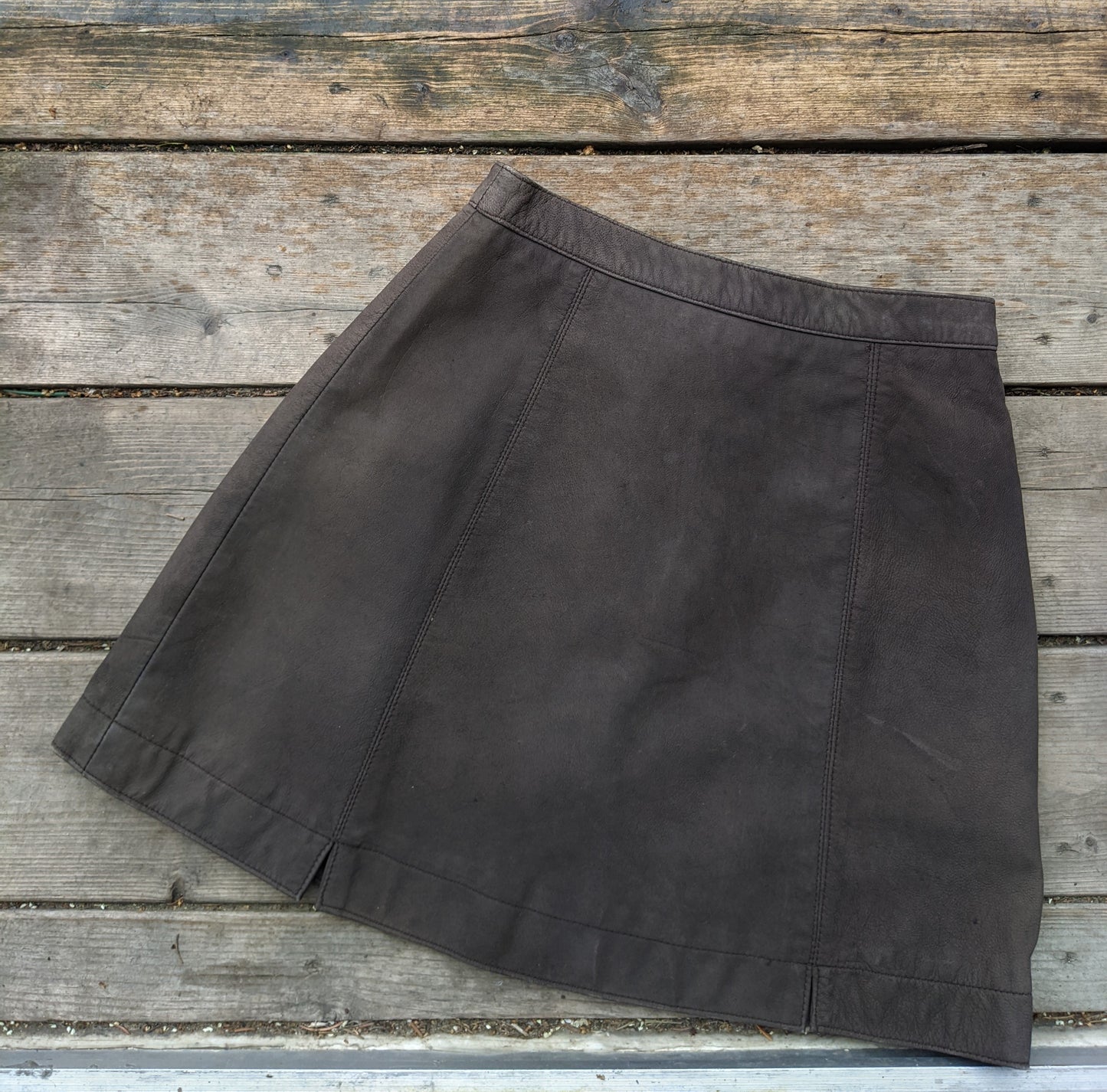 Morgan de Toi genuine nubuck leather skirt. Fits like sz 25