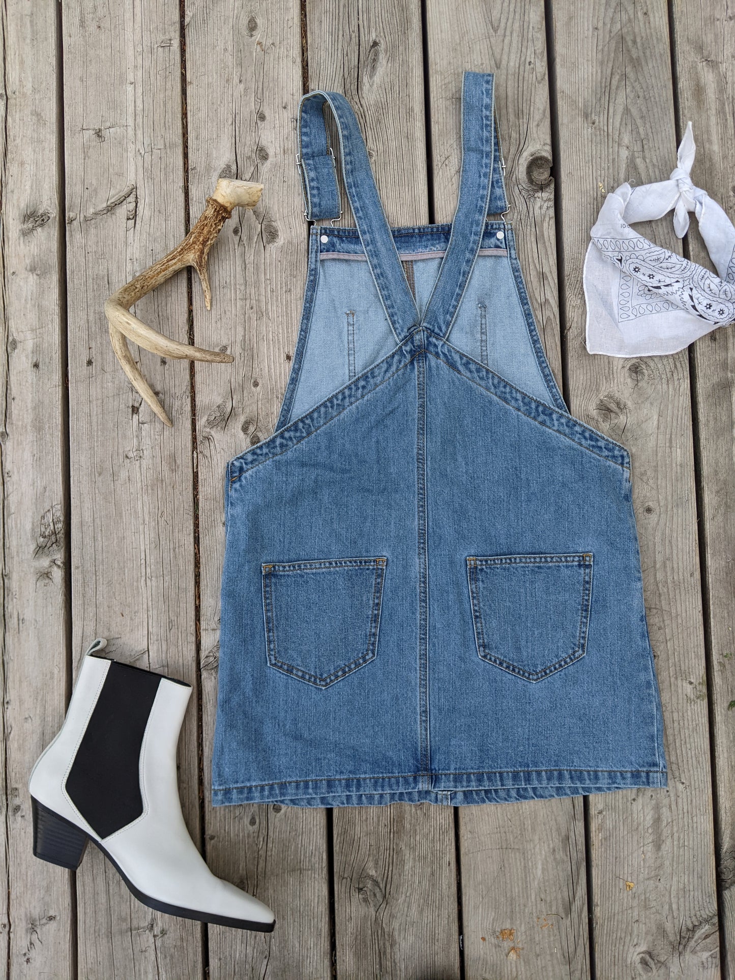 ONLY denim overall dress sz euro 36 (US sz 6)