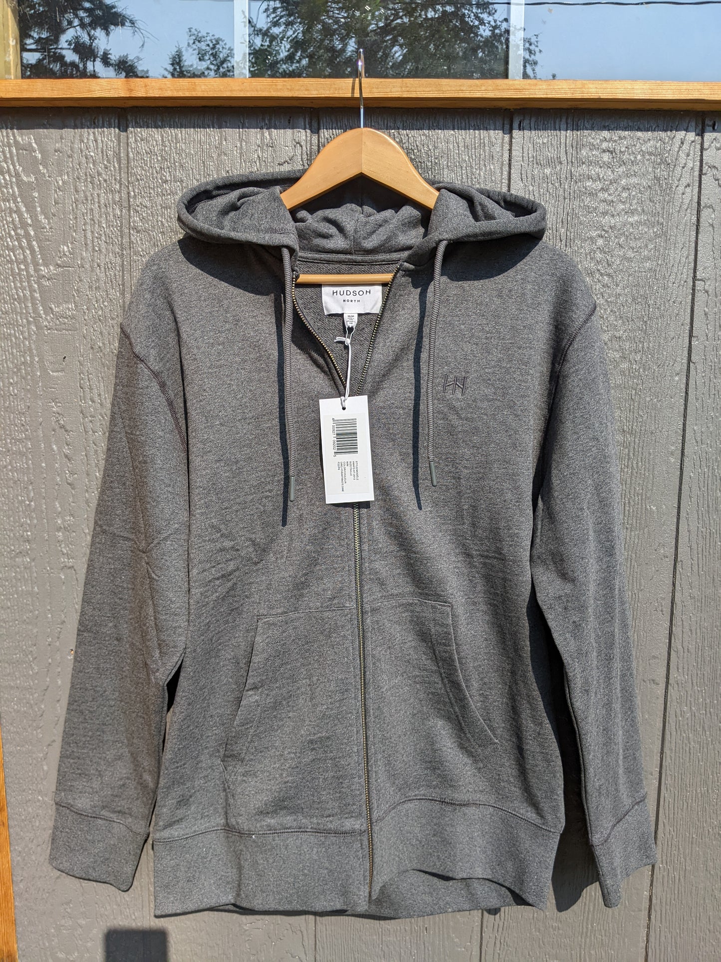 NWT! Hudson North Zip Hoody Sweatshirt sz M