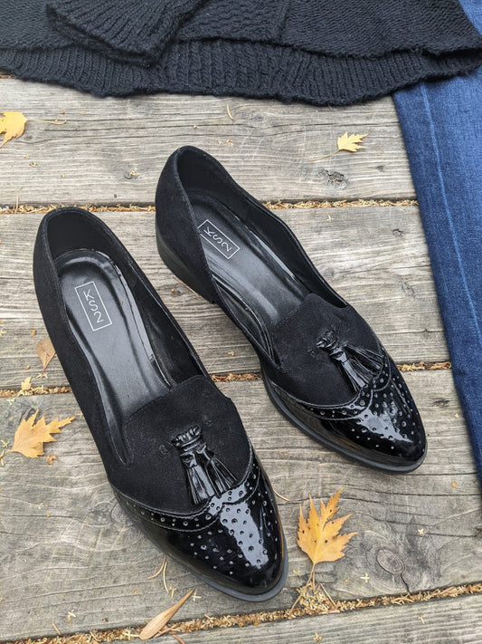KS2  smoking loafers sz 6
