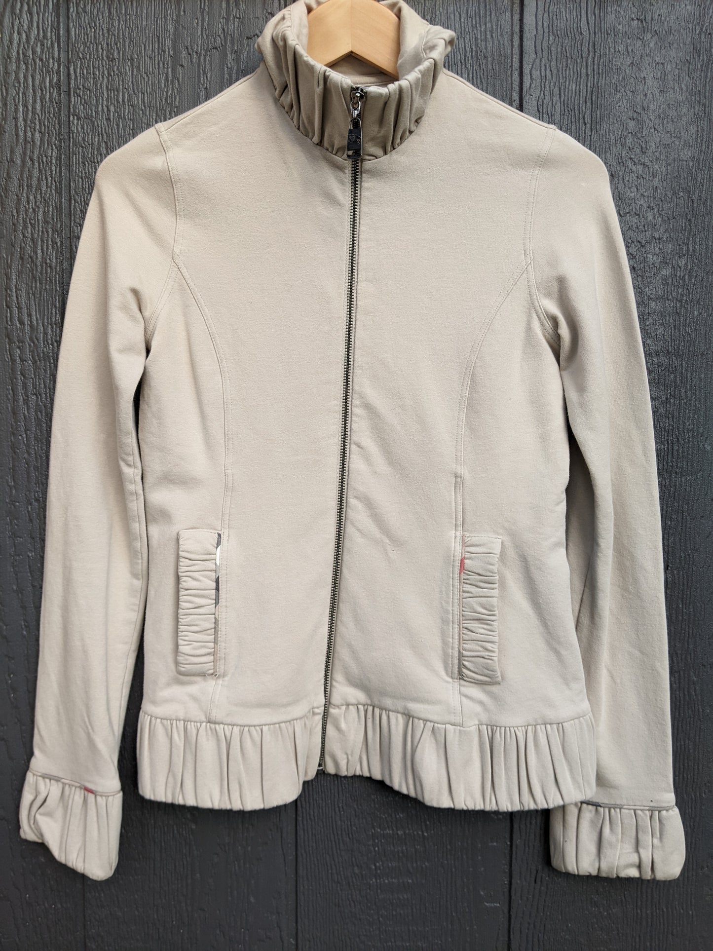 Burberry London zip up size M