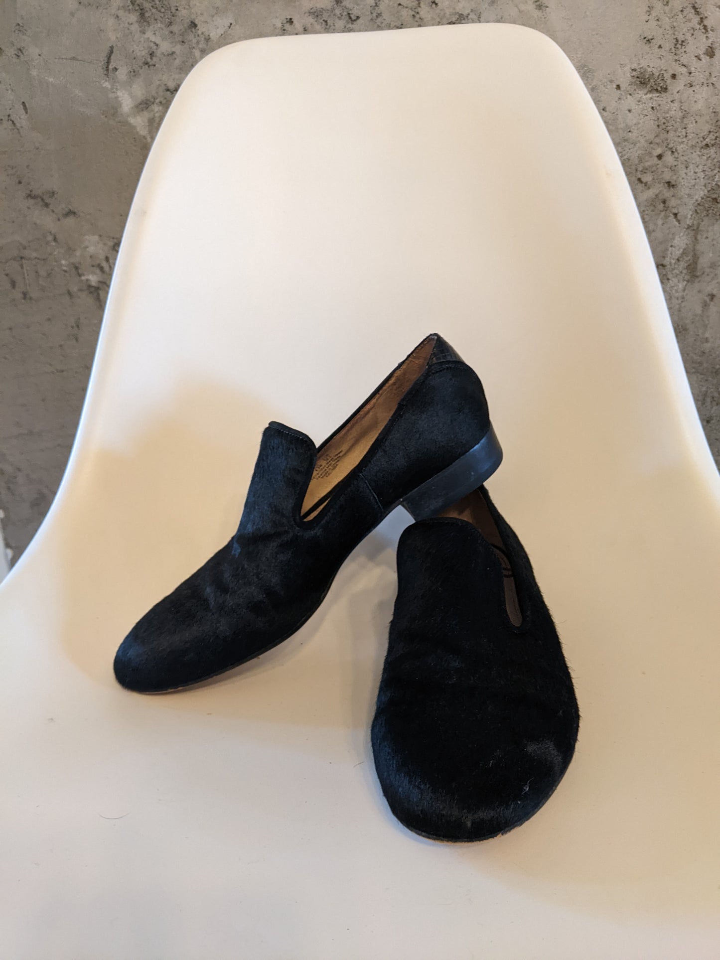 Sam Edelman calf hair "kalinda" loafers sz 8.5