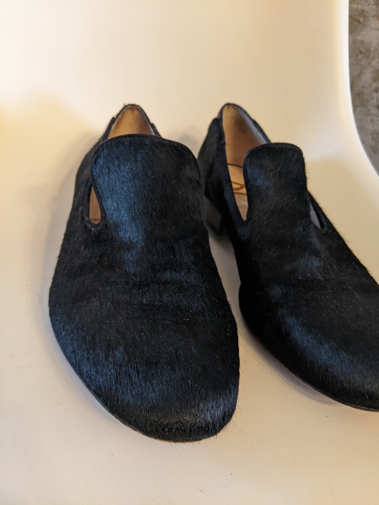 Sam Edelman calf hair "kalinda" loafers sz 8.5