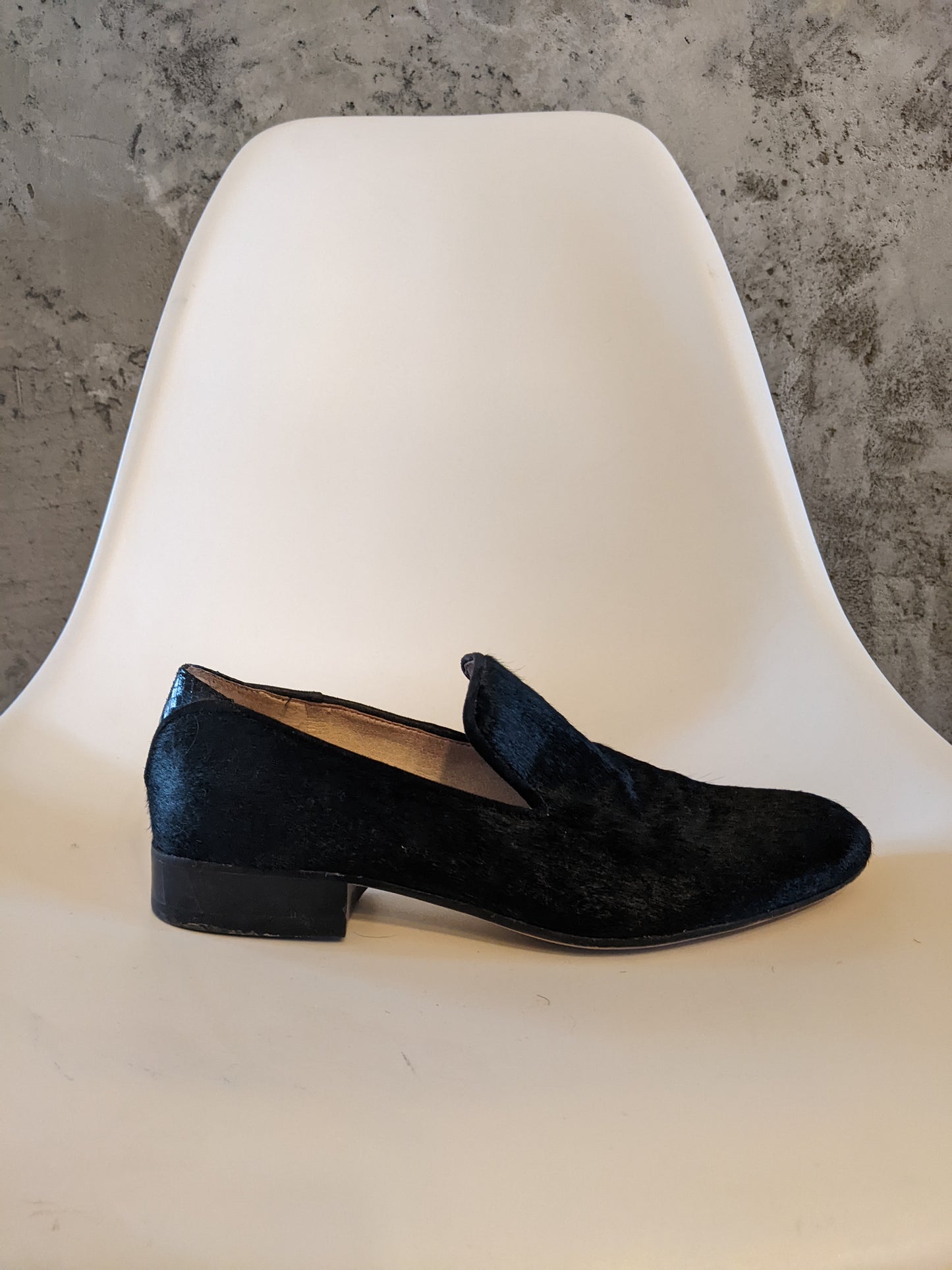 Sam Edelman calf hair "kalinda" loafers sz 8.5