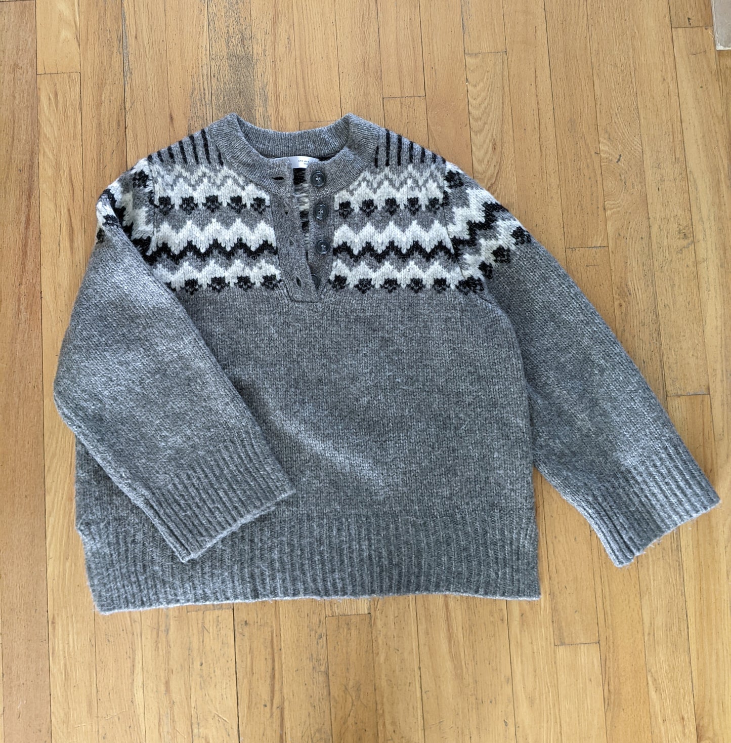 Zara oversized boxy sweater sz S