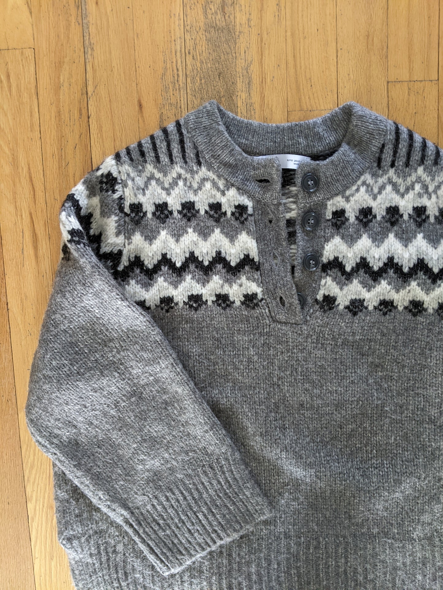 Zara oversized boxy sweater sz S