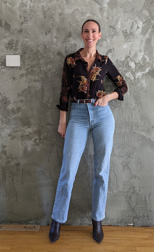 Saltwater Luxe top sz M