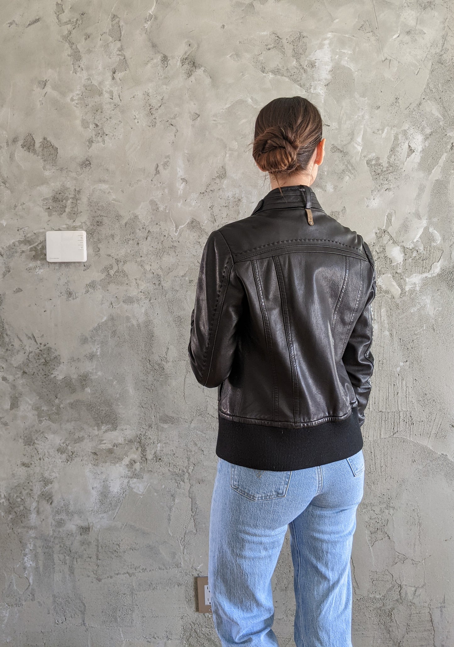 MACKAGE leather jacket sz S
