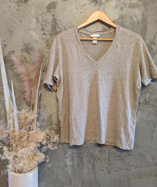 H&M linen tee sz M